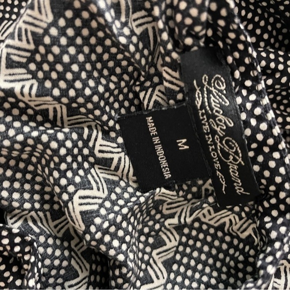 Lucky Brand Tank Top Sleeveless Shirt Boho Aztec Women's Size M - Picture 4 of 4